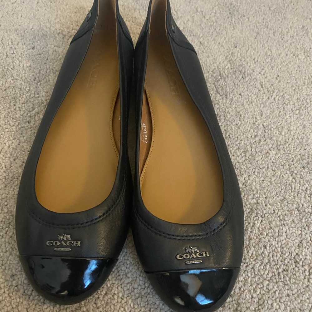 Never Worn Coach Ballet Flats